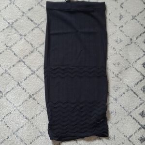 Crochet Style Set with Midi Skirt